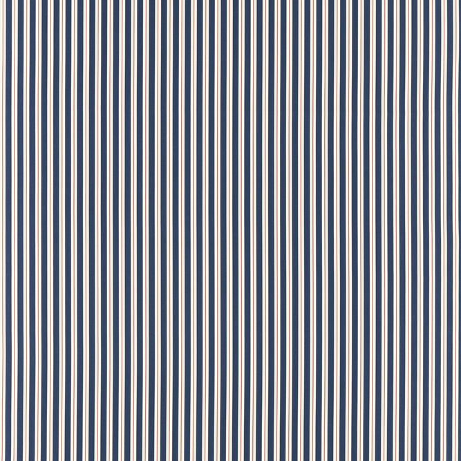 Clarke &amp; Clarke Carousel Coral/Navy Fabric