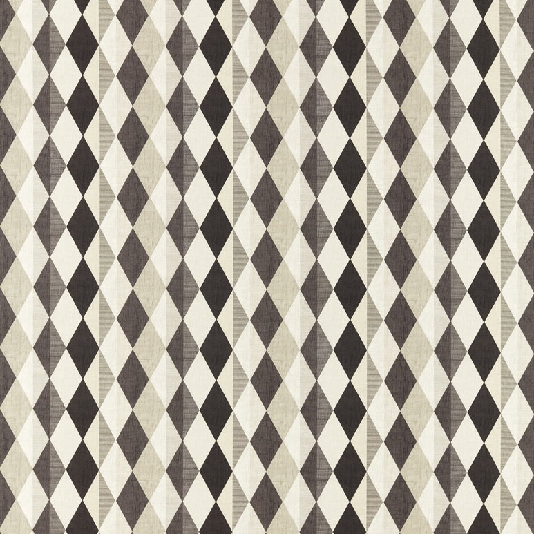 Clarke &amp; Clarke Denver Monochrome Fabric