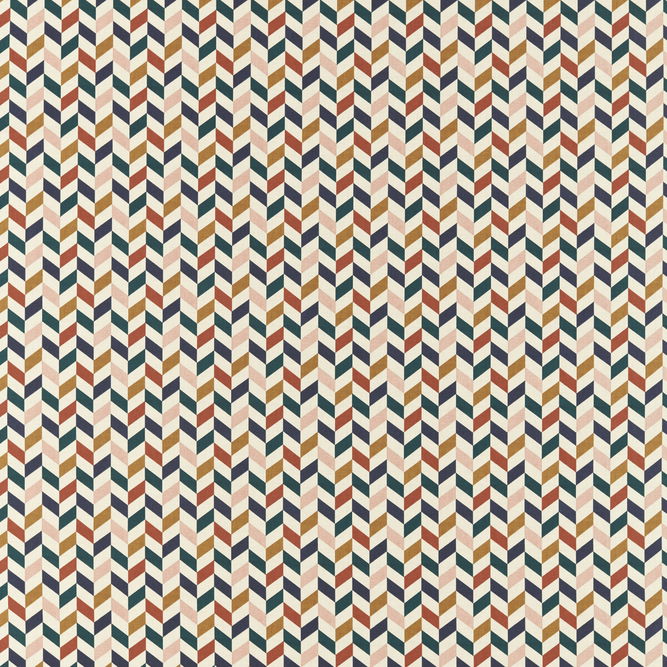 Clarke &amp; Clarke Phoenix Retro Fabric