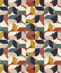 Clarke & Clarke Reno Retro Fabric