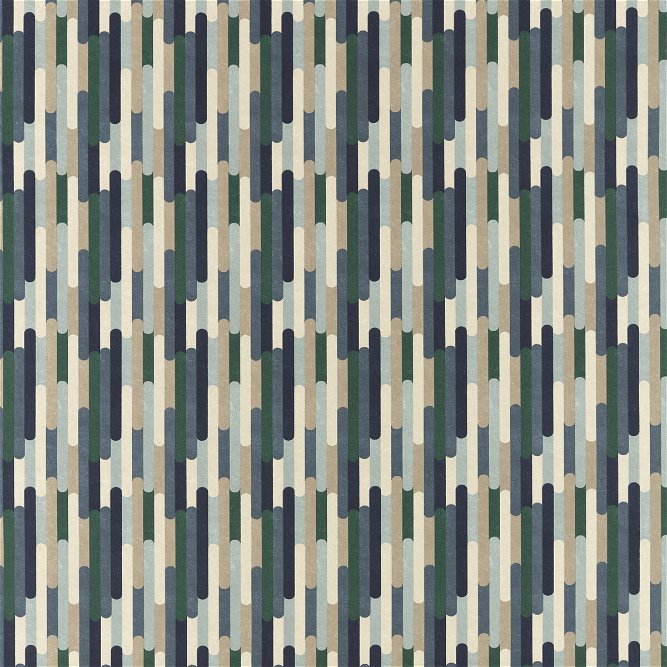Clarke &amp; Clarke Seattle Mineral/Navy Fabric