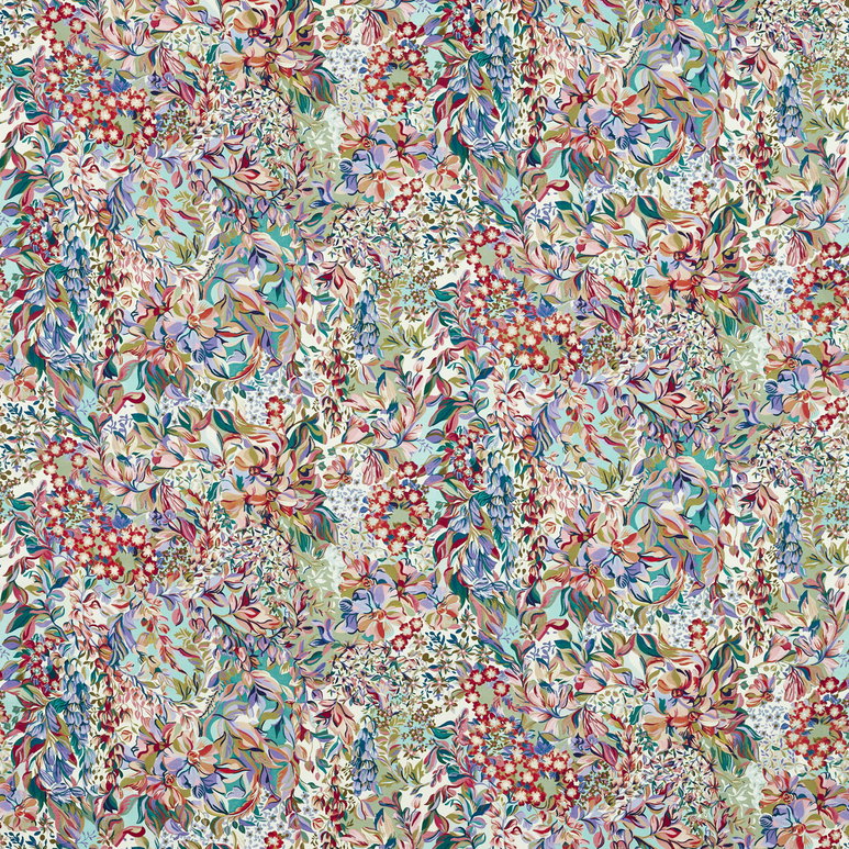 Clarke &amp; Clarke Aubrey Pastel Fabric