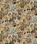 Clarke & Clarke Aubrey Velvet Noir/Mineral Fabric