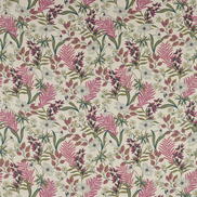 Clarke & Clarke Hazelbury Linen Coral Fabric