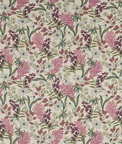 Clarke & Clarke Hazelbury Linen Coral Fabric