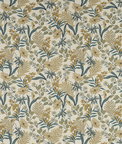 Clarke & Clarke Hazelbury Linen Ochre Fabric