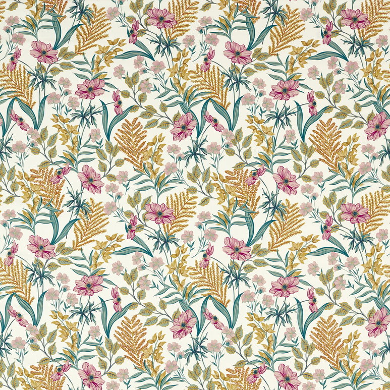 Clarke &amp; Clarke Hazelbury Summer Fabric