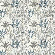 Clarke & Clarke Bracken Denim Emb Fabric