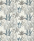 Clarke & Clarke Bracken Denim Emb Fabric