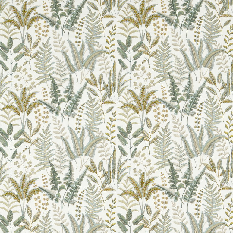 Clarke &amp; Clarke Bracken Glade Emb Fabric