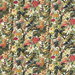 Clarke & Clarke Lilum Olive Raspberry Fabric