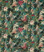 Clarke & Clarke Lilum Peacock Velvet Fabric