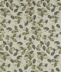 Clarke & Clarke Northia Olive Peacock Fabric