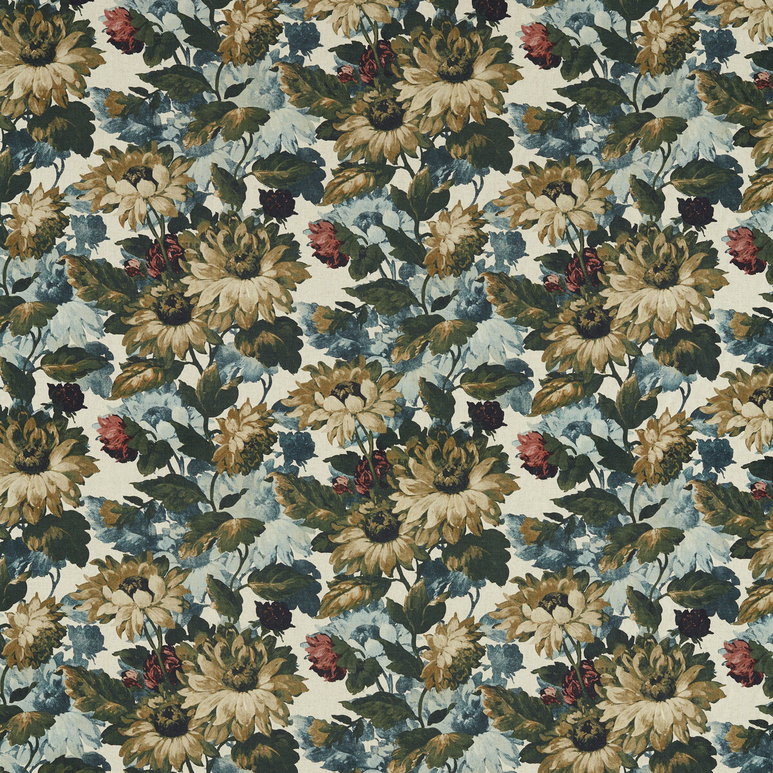 Clarke &amp; Clarke Sunforest Antique Fabric