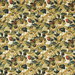 Clarke & Clarke Sunforest Olive Russet Fabric