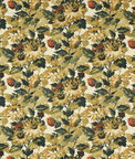 Clarke & Clarke Sunforest Olive Russet Fabric