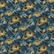 Clarke & Clarke Sunforest Denim Velvet Fabric