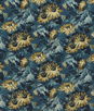 Clarke & Clarke Sunforest Denim Velvet Fabric