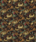 Clarke & Clarke Sunforest Russet Velvet Fabric