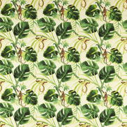 Clarke & Clarke Monkey Biz Outdoor Natural Fabric