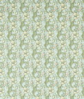 Clarke & Clarke Golden Lily Apple/Blush Fabric