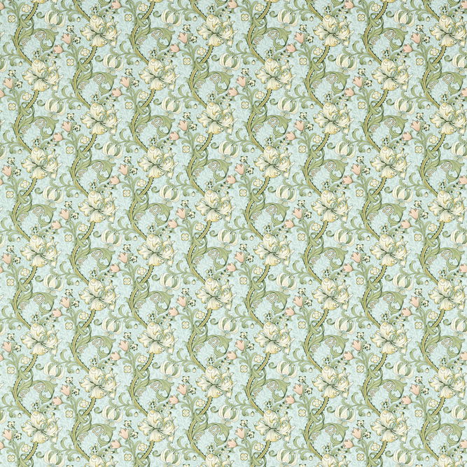 Clarke &amp; Clarke Golden Lily Apple/Blush Fabric