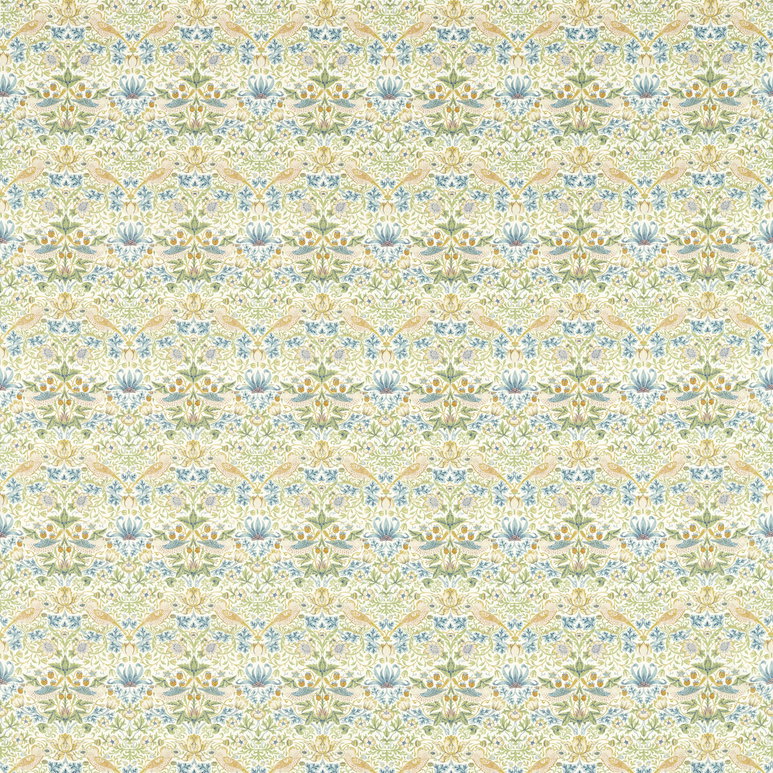 Clarke &amp; Clarke Strawberry Thief Apple Fabric
