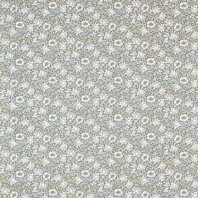 Clarke &amp; Clarke Mallow Slate/Dove Fabric
