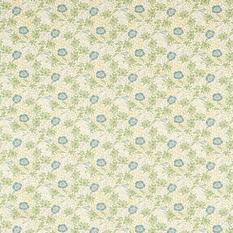 Clarke &amp; Clarke Mallow Apple/Linen Fabric