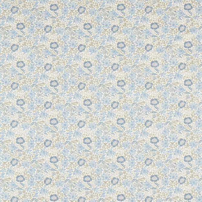 Clarke &amp; Clarke Mallow Denim/Ivory Fabric