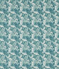 Clarke & Clarke Acanthus Teal Fabric