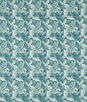 Clarke & Clarke Acanthus Teal Fabric