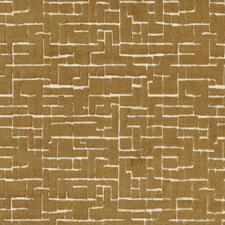 Clarke &amp; Clarke Kupka Bronze Fabric