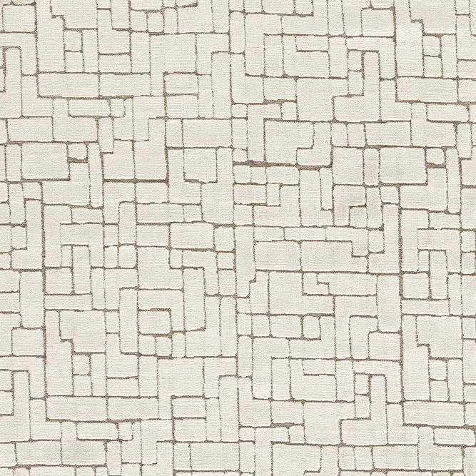 Clarke &amp; Clarke Kupka Ivory Fabric