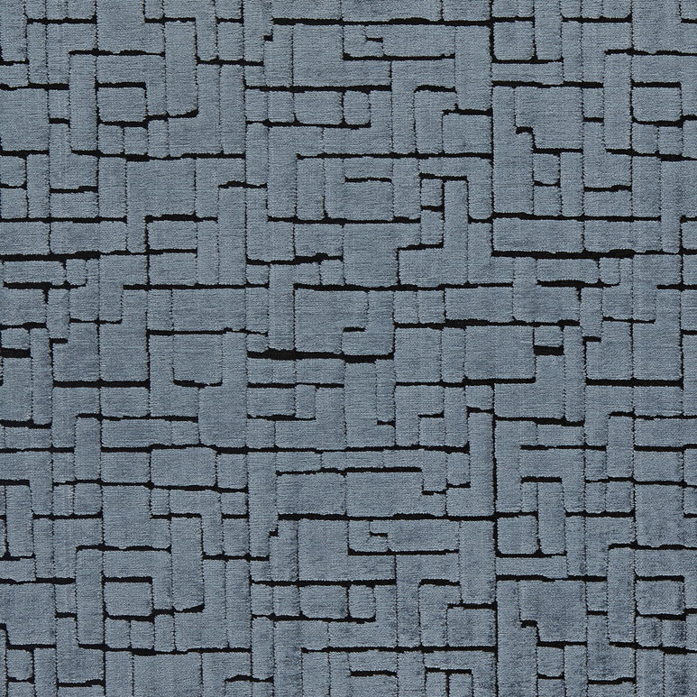 Clarke &amp; Clarke Kupka Navy Fabric
