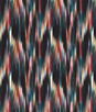 Clarke & Clarke Melange Magenta Peacock Fabric