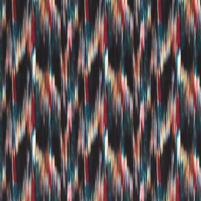 Clarke &amp; Clarke Melange Magenta Peacock Fabric
