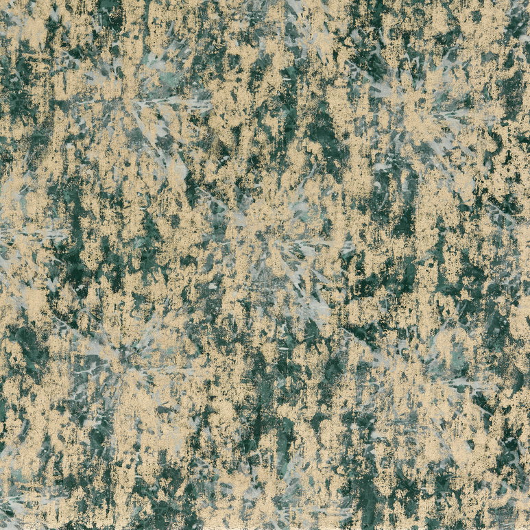 Clarke &amp; Clarke Dipinto Teal Fabric