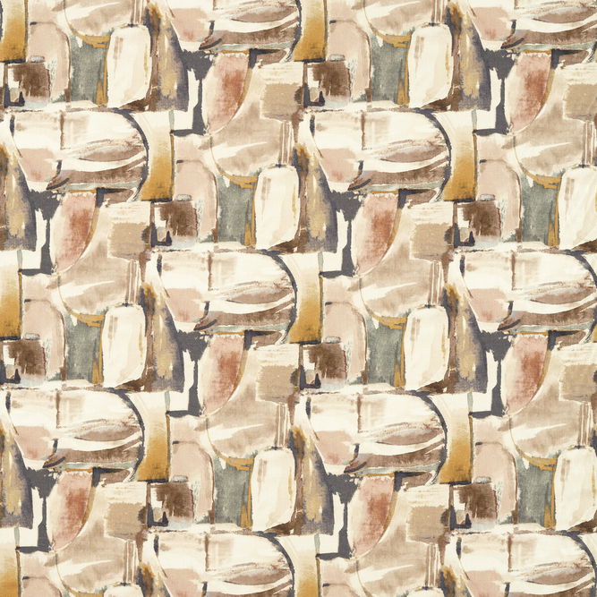 Clarke &amp; Clarke Figura Blush/Natural Fabric