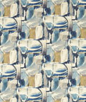 Clarke & Clarke Figura Denim/Linen Fabric