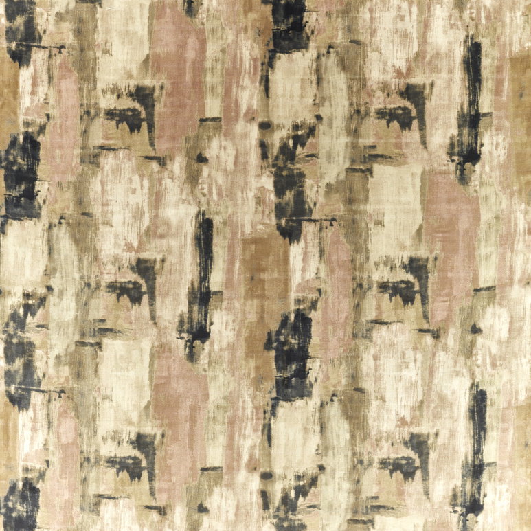 Clarke &amp; Clarke Lagna Blush/Natural Fabric