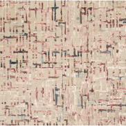 Clarke & Clarke Quadrata Blush/Natural Fabric