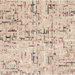 Clarke & Clarke Quadrata Blush/Natural Fabric