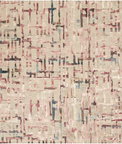 Clarke & Clarke Quadrata Blush/Natural Fabric