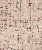Clarke & Clarke Quadrata Blush/Natural Fabric