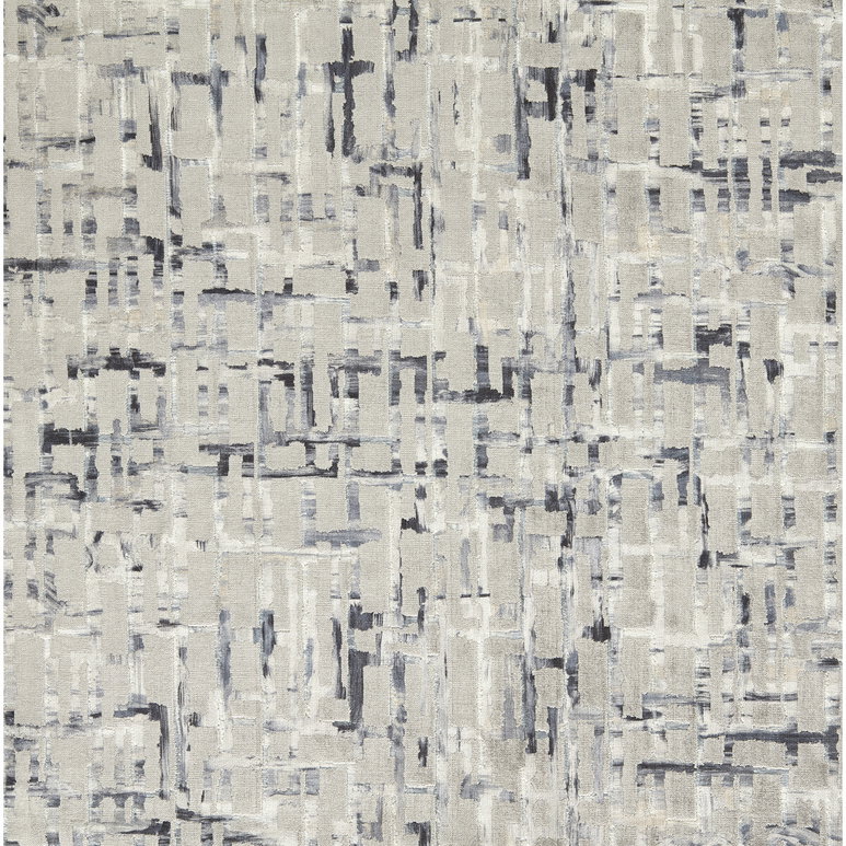 Clarke &amp; Clarke Quadrata Charcoal Fabric