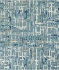 Clarke & Clarke Quadrata Teal/Mineral Fabric