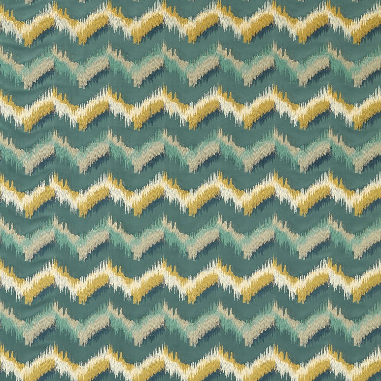 Clarke &amp; Clarke Sagoma Teal Fabric