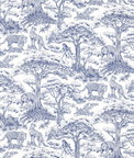 Clarke & Clarke Kisumu Midnight Fabric