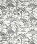 Clarke & Clarke Kisumu Noir Fabric